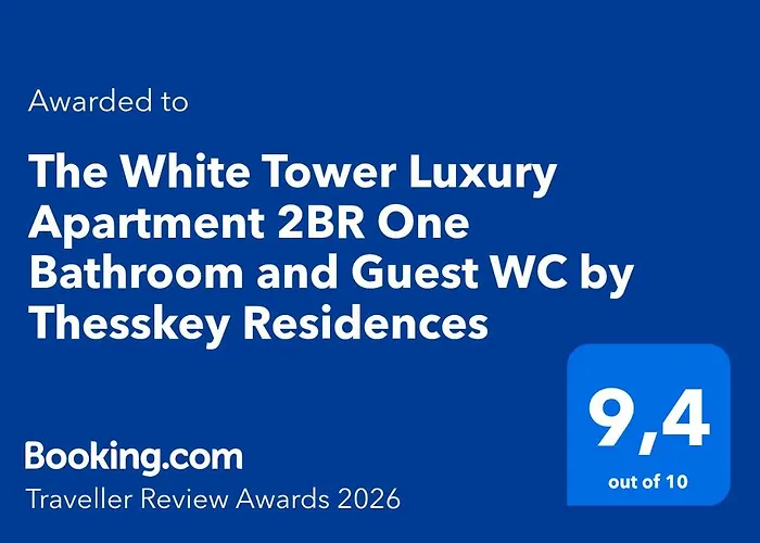 Appartamento The White Tower Luxury - 2br, 1ba, 1wc By Thesskey Residences
